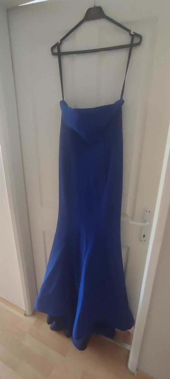 L-40 beden Oleg cassini saks elbise - Görsel 2