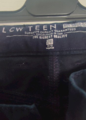LCW 11-12 Yaş Erkek Çocuk koyu lacivert pantolon - Görsel 2