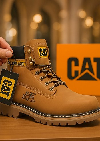 Tarçın CAT Deri Bot