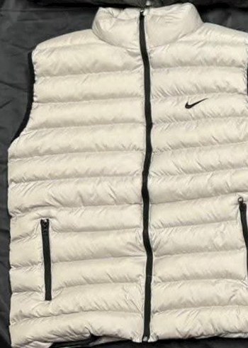 Nike Bej Şişme Yelek - Görsel 4