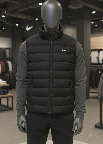 m Beden Nike Siyah Sisme Yelek