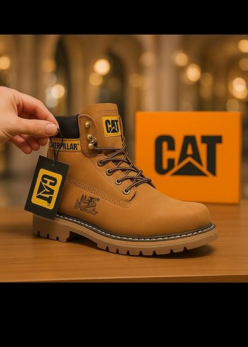 CAT Kahverengi Bağcıklı Erkek Bot