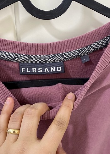 Kadın Mor Uzun Kollu Sweatshirt - Görsel 3