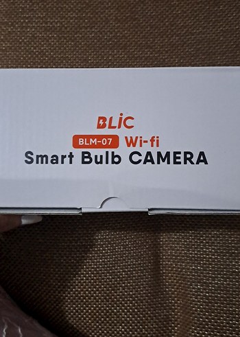 BLiC Wi-Fi Akıllı Ampul Kamera 1MP, 4x Zoom - Görsel 2