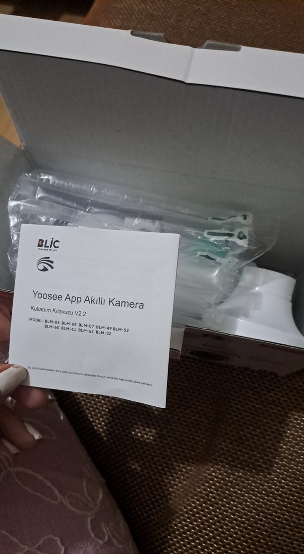 BLiC Wi-Fi Akıllı Ampul Kamera 1MP, 4x Zoom - Görsel 5