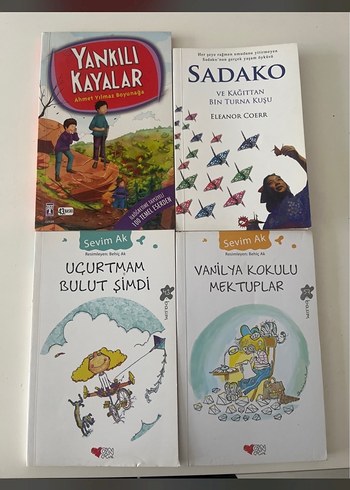 Çocuklar için 4 Kitap Seti - Hikaye ve Macera