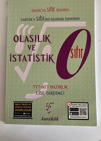 Olasılık ve İstatistik Sıfır Kitabı - TYT-AYT