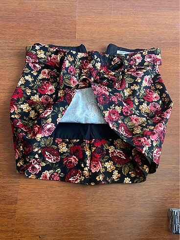 Stradivarius Sort etek kisa