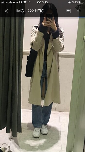 34 Beden mavi Renk zara straight fit jean