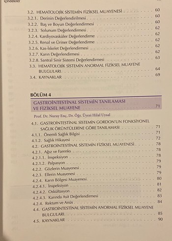  Beden Renk Sağlık Tanılaması ve Fiziksel Muayene Kitabı