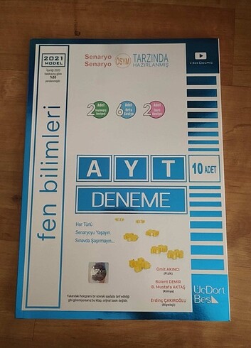 345 Ayt Fen Bilimleri Denemesi