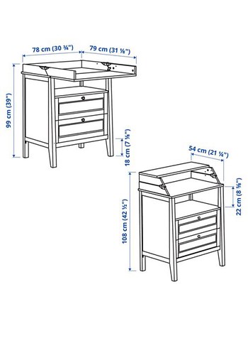 IKEA SUNDVIK ALT DEĞİŞTİRME ÜNİTESİ - Görsel 6