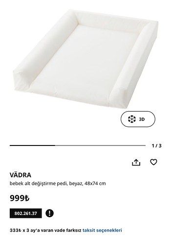 IKEA SUNDVIK ALT DEĞİŞTİRME ÜNİTESİ - Görsel 7