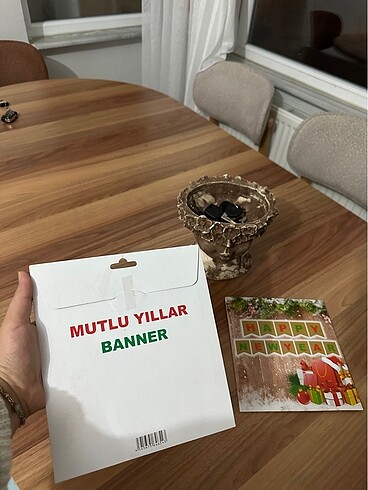 Beden 2 adet yılbaşı banner