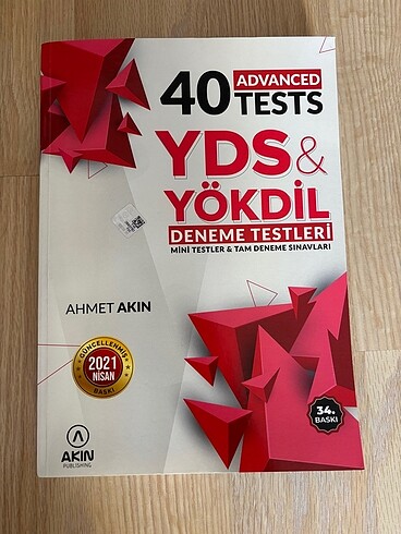 YDS ve Yökdil Deneme kitabı