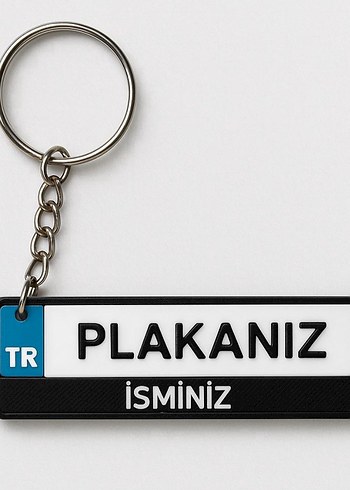 Plaka Anahtarlık