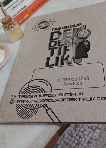 Taş Group Dedektiflik Defteri - Ceren Karadağ