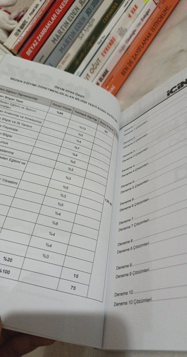 beden eğitimi öğretmenliği deneme kitabı - Görsel 4