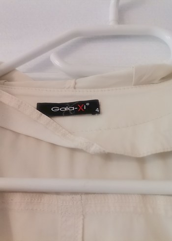 Düğmeli Beyaz Ceket...... - Görsel 5