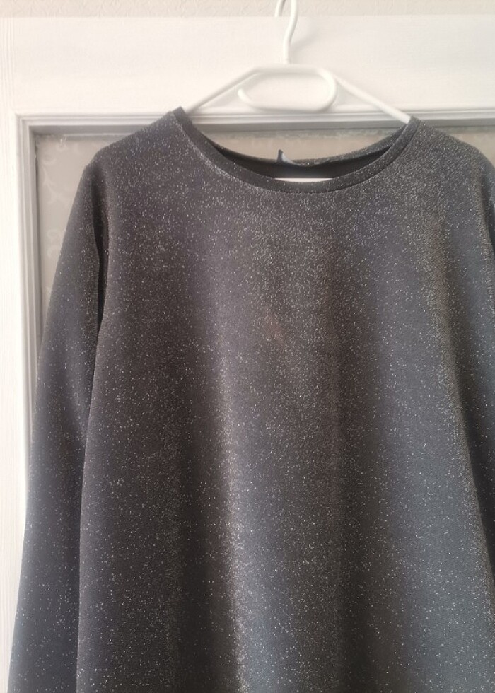 Tunik Simli gri güpürlü...(Abiye) - Görsel 5