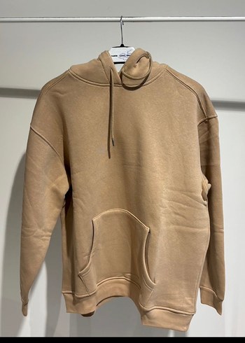 s Beden Bej Kadın Kapüşonlu Sweatshirt