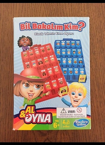 GUESS WHO (BİL BAKALIM KİM?) KUTU OYUNU