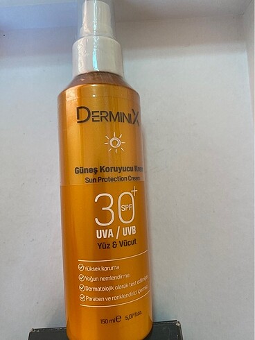 Derminix güneş kremi