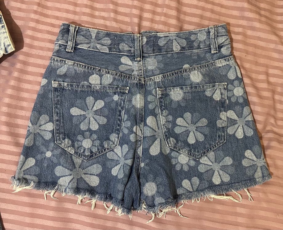 kadin desenli kot sort - Görsel 2