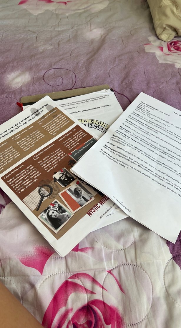 Dedektif Dava Çözme Oyunu - Akıl Hastanesi Cinayeti - Görsel 3