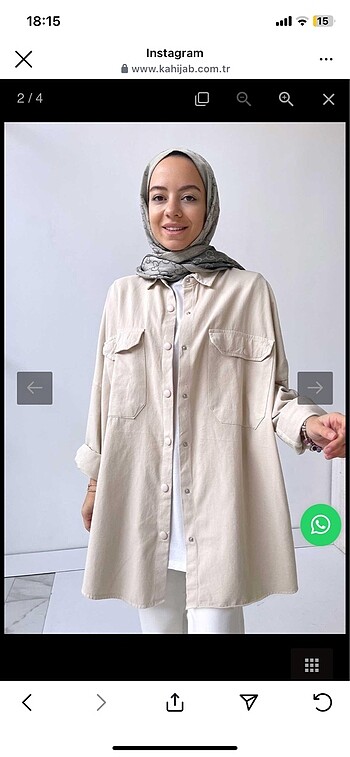 Zara Kahijab gömlek