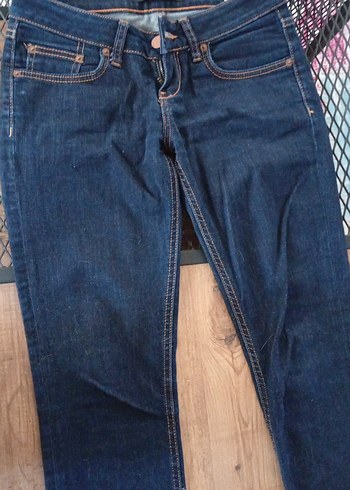 Kadın Koyu Kahverengi Midi Kot Pantolon - Görsel 2