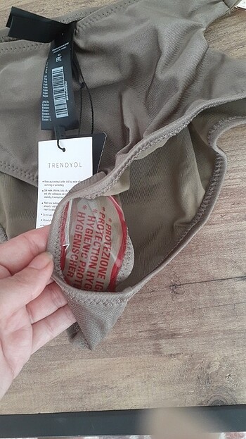 l Beden camel Renk Kadın bikini takımı