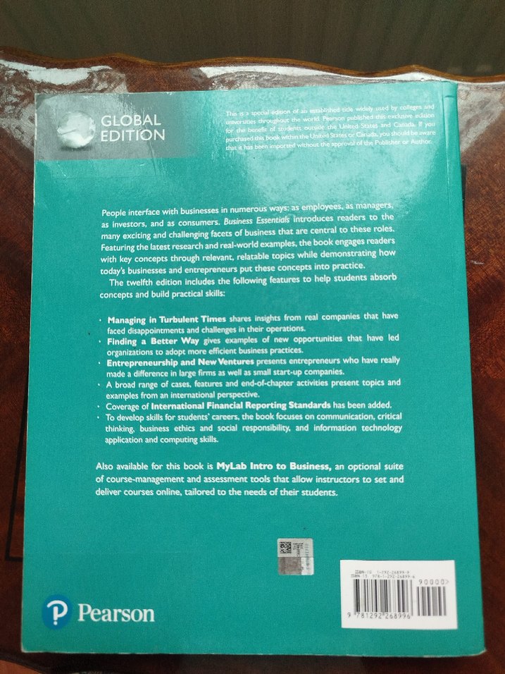 Business Essentials - 12. Baskı Kitap - Görsel 2