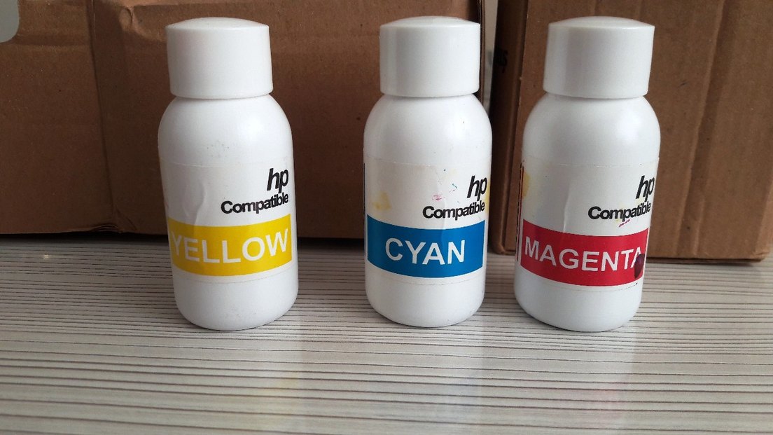 HP Uyumlu Renkli Mürekkep Seti - Görsel 4