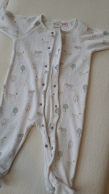 9 Ay Beden ZARA baby kadife tulum 6/9 ay 74cm