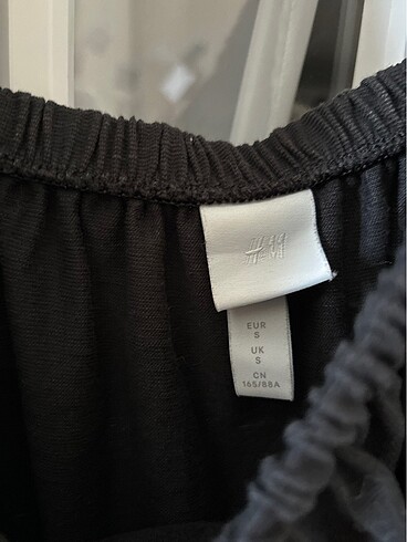 s Beden H&M siyah elbise s