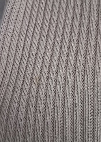 Bej Yarım Fermuarlı Kadin Kazak - Görsel 2