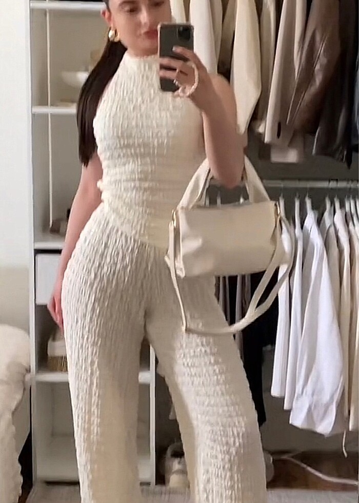 dokulu pantolon - Görsel 2