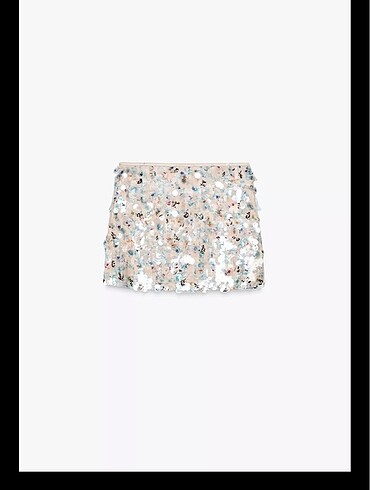 Zara zara pullu etek