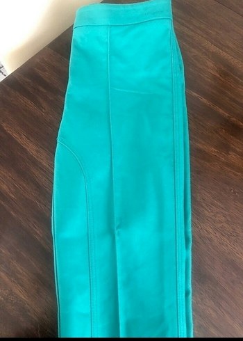 Su Yeşili Kumaş Pantolon