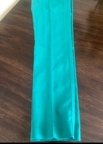 Su Yeşili Kumaş Pantolon - Görsel 5
