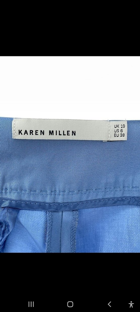 Mavi Kumaş Pantolon - Görsel 4