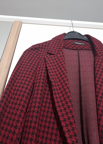 Armonika kazayagı desenli ceket - Görsel 6