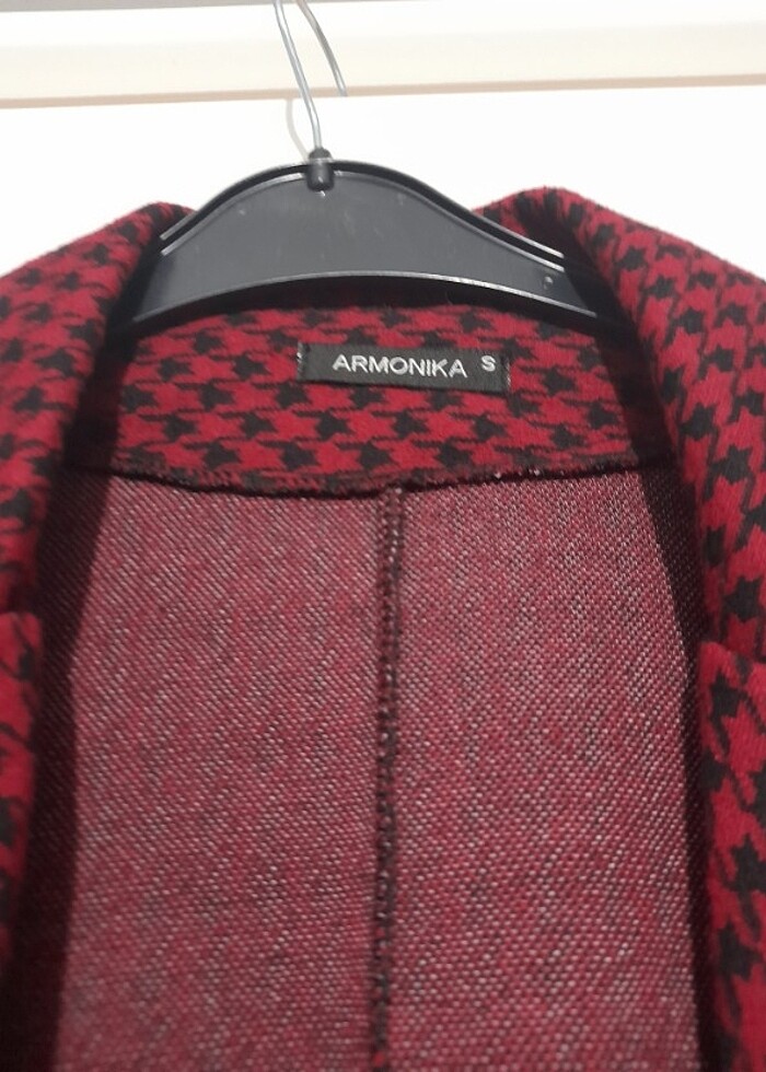 Armonika kazayagı desenli ceket - Görsel 4