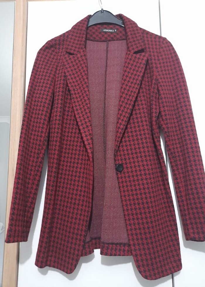 Armonika kazayagı desenli ceket - Görsel 5