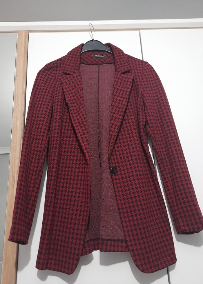 Armonika kazayagı desenli ceket - Görsel 3