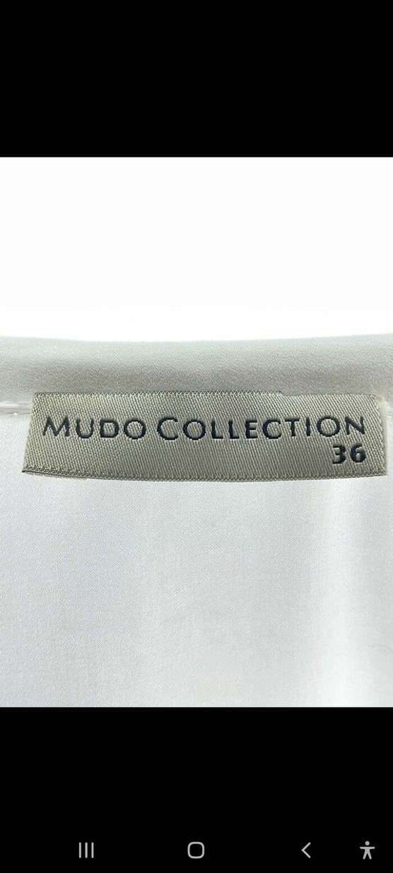 Mudo düğmeli uzun kollu bluz - Görsel 4