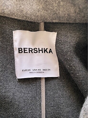 xs Beden bershka kaban