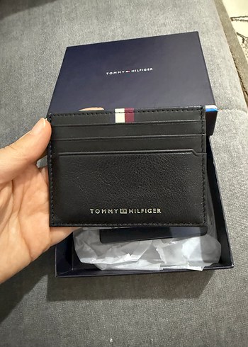 Tommy Hilfiger Deri Kartlık Orijinal Sıfır Kutulu - Görsel 4