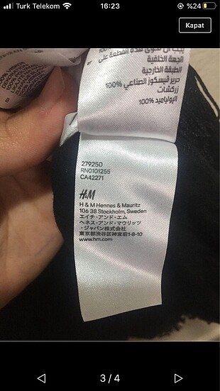 s Beden H&M elbise